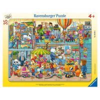 Ravensburger puzzle 056644 Zvířecí hračkářství 35 dílků