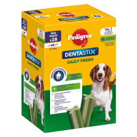 Pedigree DentaStix Fresh, 28 kusů Pro středně velké psy