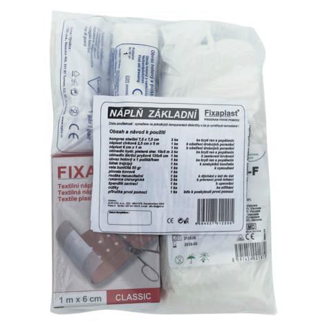 FIXAPLAST ALFA Lékárnička ALFA Náplň zákldaní do 10 osob