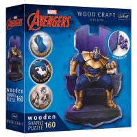 Wood Craft Origin puzzle Thanos na trůnu