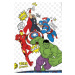 TipTrade Bavlněné povlečení 140x200 + 70x90 cm - Avengers Comics team
