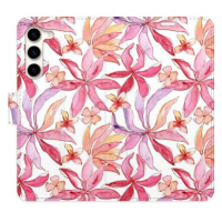 iSaprio flip pouzdro Flower Pattern 10 pro Samsung Galaxy S23+ 5G