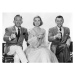 Fotografie Bing Crosby, Grace Kelly And Frank Sinatra., 40 × 30 cm