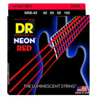 DR Strings Neon Red NRB-45