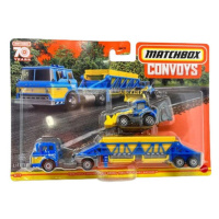 Mattel matchbox™ přeprava ford c900 cabover & mbx gravel trailer