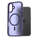 AlzaGuard Matte Case Compatible with Magsafe pro iPhone 16 Plus tmavě fialový