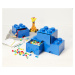 Úložný box LEGO, 2 šuplíky, velký (8), bílá - 40061735