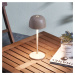 Lindby Nabíjecí stolní lampa LED Lindby Arietty, pískově béžová, sada 3 kusů