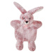 Plyšový zajíček na loutkové divadlo Bunny Puppet Sweety Mousse Histoire d’ Ours růžový 25 cm od 