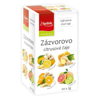 Apotheke Zázvorovo citrusové čaje 4v1 nálevové sáčky 20x2 g