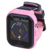 Dětské chytré hodinky Helmer LK 709 s GPS lokátorem, růžová POUŽI