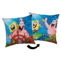 Jerry Fabrics Dekorační polštářek 40x40 cm - Sponge Bob 