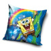 Carbotex Povlak na polštářek Sponge Bob a Duha 40 × 40 cm