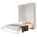 Sklápěcí postel CONCEPT PRO CP-02 bílá vysoký lesk, 120x200 cm