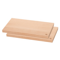 Dřevěná deska na krájení set 2 ks - Basic