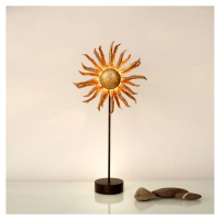 Holländer Stolní lampa LED Slunce zlatá