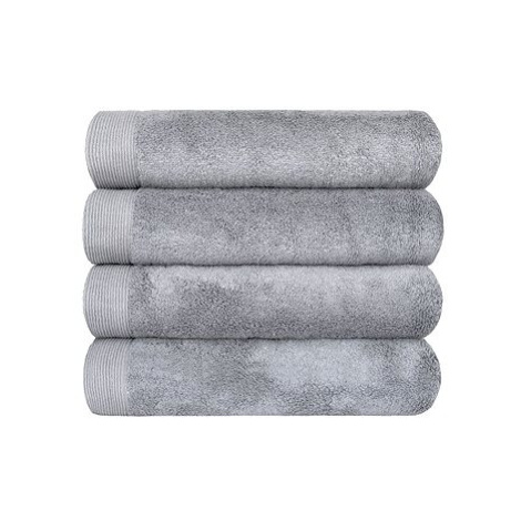 SCANquilt ručník MODAL SOFT šedá 100 × 50 cm