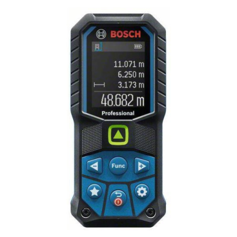 Laserový dálkoměr Bosch Professional GLM 50-25 G / 0,05 - 50 m / ±1,5 mm / černá/modrá Varianta: