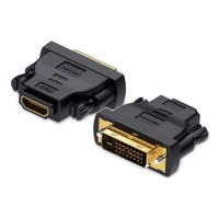 Vention DVI (DVI-D 24+1) Male to HDMI Female Adapter Black