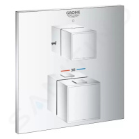 Grohe 24155000 - Termostatická baterie pod omítku pro 2 spotřebiče, chrom