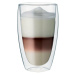 Maxxo „Cafe Latte" 2dílná sada termo sklenic, 380 ml