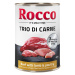 Rocco Classic Trio di Carne - 6 x 400 g - 5 + 1 zdarma - hovězí, jehněčí a drůbeží