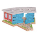 Bigjigs Rail Trojité depo s vraty