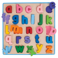 Bigjigs Toys Dětská abeceda - malá písmena