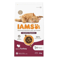 IAMS Cat Adult Sensitive Digestion Turkey 2 kg