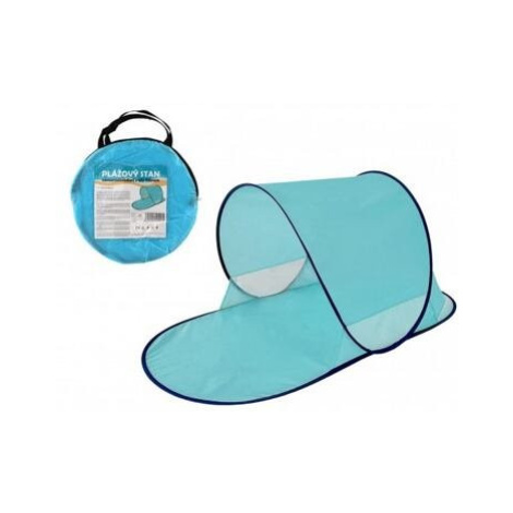 Stan plážový s UV filtrem samorozkládací ovál modrý