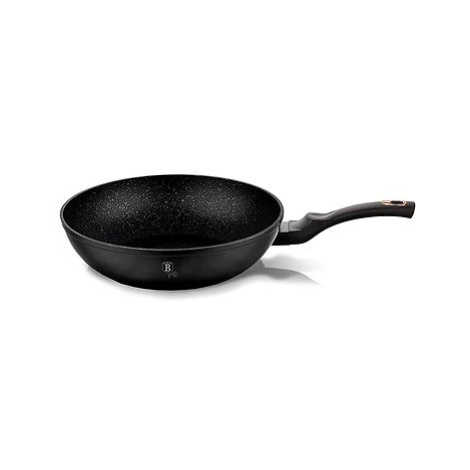 BERLINGERHAUS Pánev Wok s mramorovým povrchem 30 cm Black Rose Collection Berlinger Haus