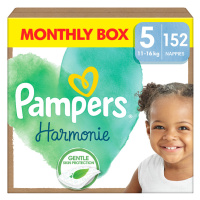 Pampers Harmonie Baby Dětské Plenky Velikost 5, 152 Plenek, 11kg-16kg