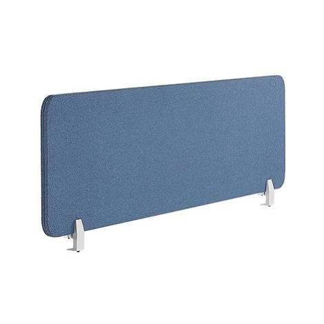 Přepážka na pracovní stůl 130×40 cm modrá WALLY, 256711 BELIANI