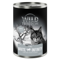 Wild Freedom konzervy, 24 x 400 g za skvělou cenu! - Adult White Infinity - kuřecí a koňské