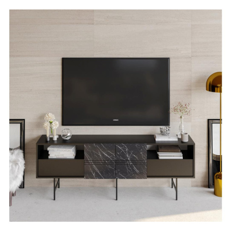 TV Stolek DERIN 65x180 cm černá Donoci