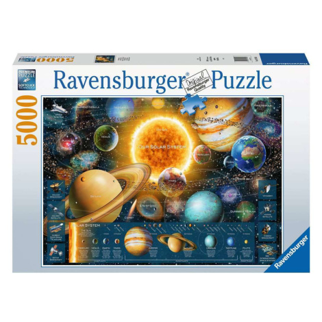 Ravensburger 16720 puzzle naše sluneční soustava 5000 dílků