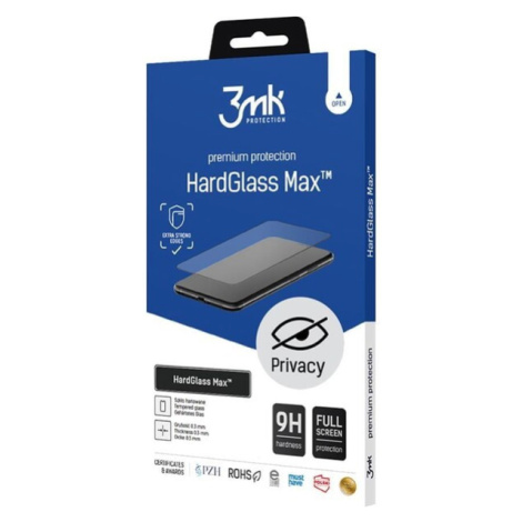 3mk HardGlass Max Privacy tvrzené sklo Apple iPhone 15 Pro Max