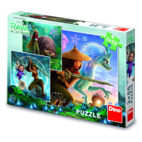 Puzzle Raya a kamarádi 3 x 55 dílků - Dino