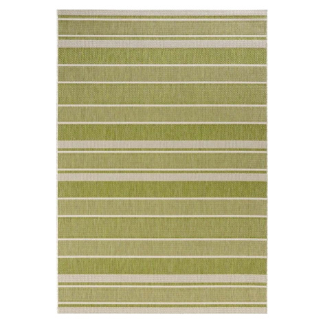 Zelený venkovní koberec NORTHRUGS Strap, 80 x 150 cm