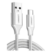 Kabel USB na USB-C UGREEN US288, 3 m (bílý)