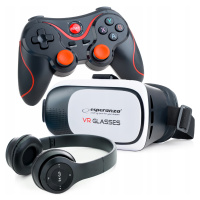 Brýle 3D brýle Vr Pro+gamepad dárek Na Světa