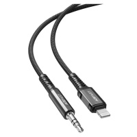 Kabel Cable Lightning to mini jack 3,5mm Acefast C1-06 1.2m (black)