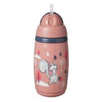 Tommee Tippee netekoucí termohrnek Superstar s brčkem 266ml Pink