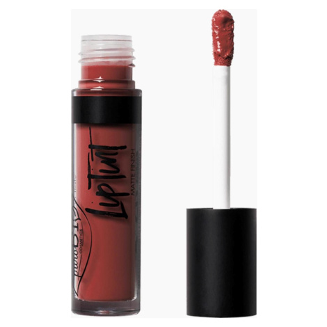 puroBIO cosmetics LipTint Tekutá rtěnka 07 chocolate red 4 ml