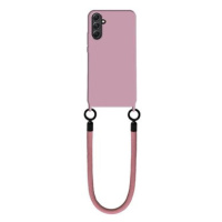 TopQ Minimalist Wrist Strap Samsung A54 5G pudrový 126768