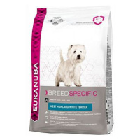 Eukanuba Dog Breed N. West High White Terrier 2,5kg