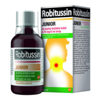 Robitussin Junior 3,75mg/5ml, sirup pro děti na suchý kašel 100 ml