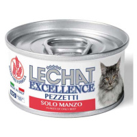 Monge LECHAT EXCELLENCE FLAKES kompletní krmivo pro dospělé kočky s hovězím mase