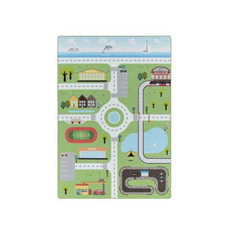 Ayyildiz Dětský kusový koberec Play 2902 green 160 × 230 cm
