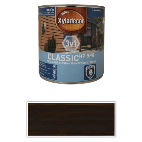 XYLADECOR Classic HP BPR 3v1 - ochranná olejová tenkovrstvá lazura na dřevo 2.5 l Palisandr